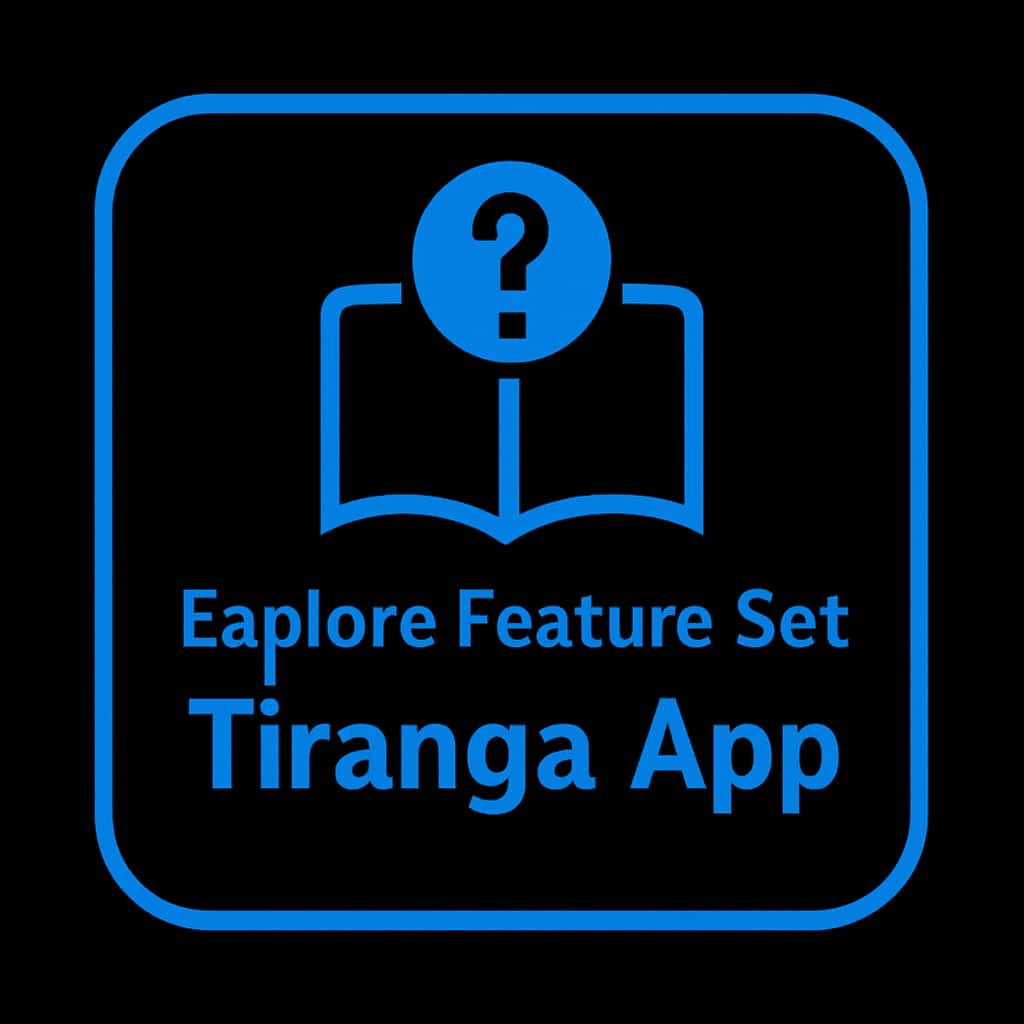 Icon representing the Tiranga App feature set.