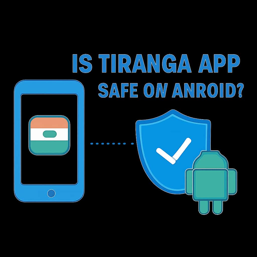 An informative diagram illustrating the security protocols of the Tiranga App.