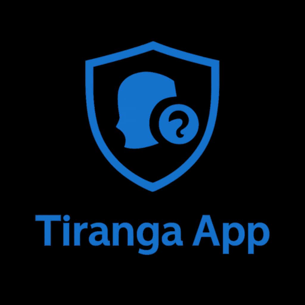 Icon representing account security for Tiranga App.