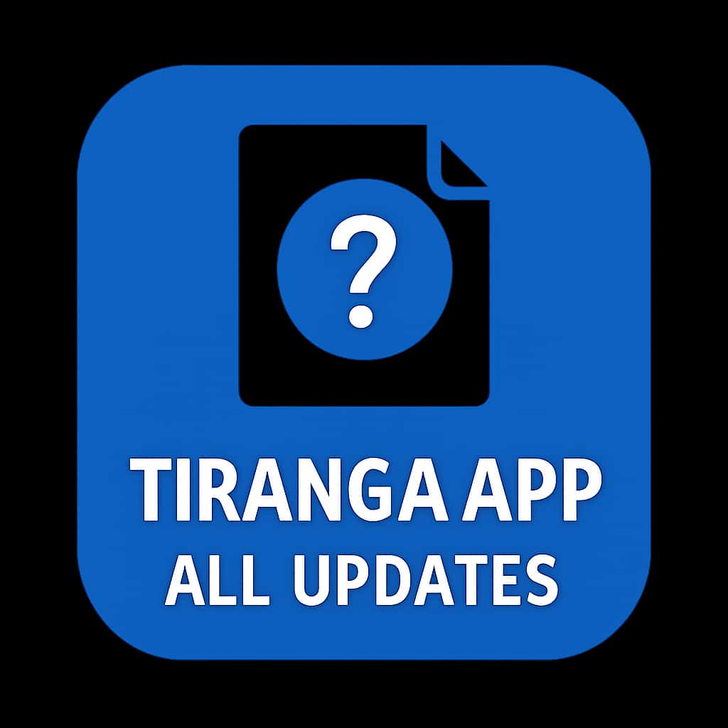 Icon representing Tiranga App updates