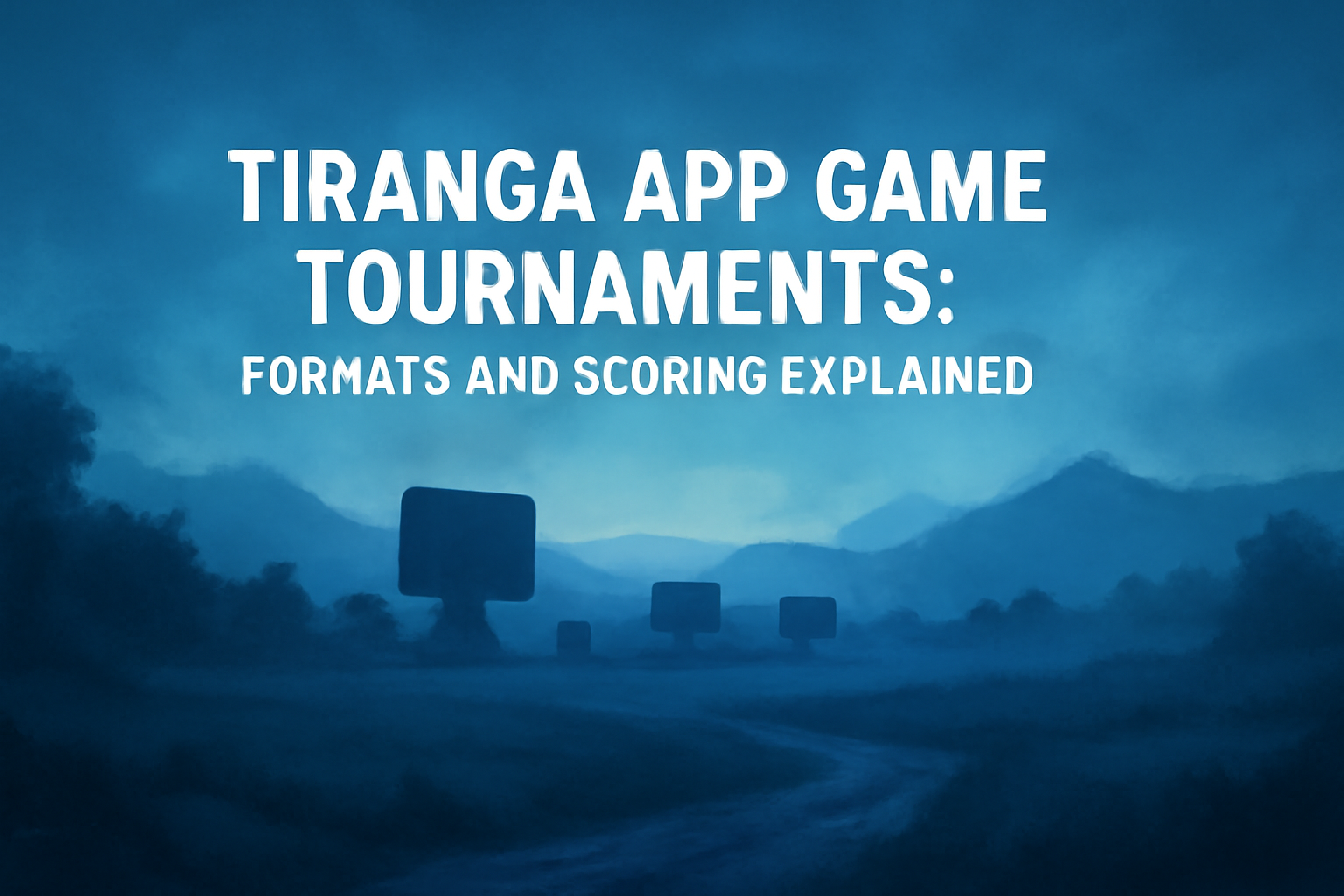 An informative scene illustrating troubleshooting steps for the Tiranga App.