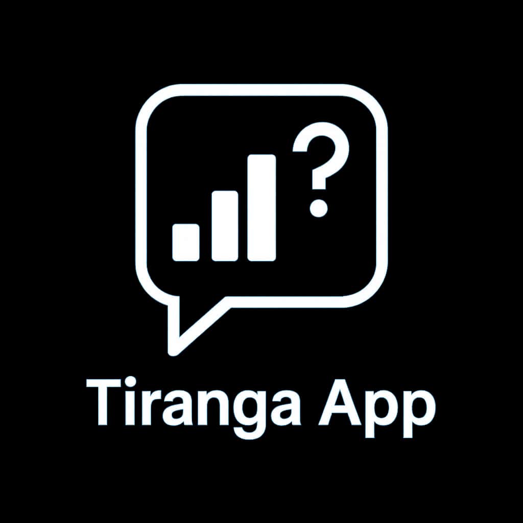 An icon representing data usage insights for the Tiranga App.