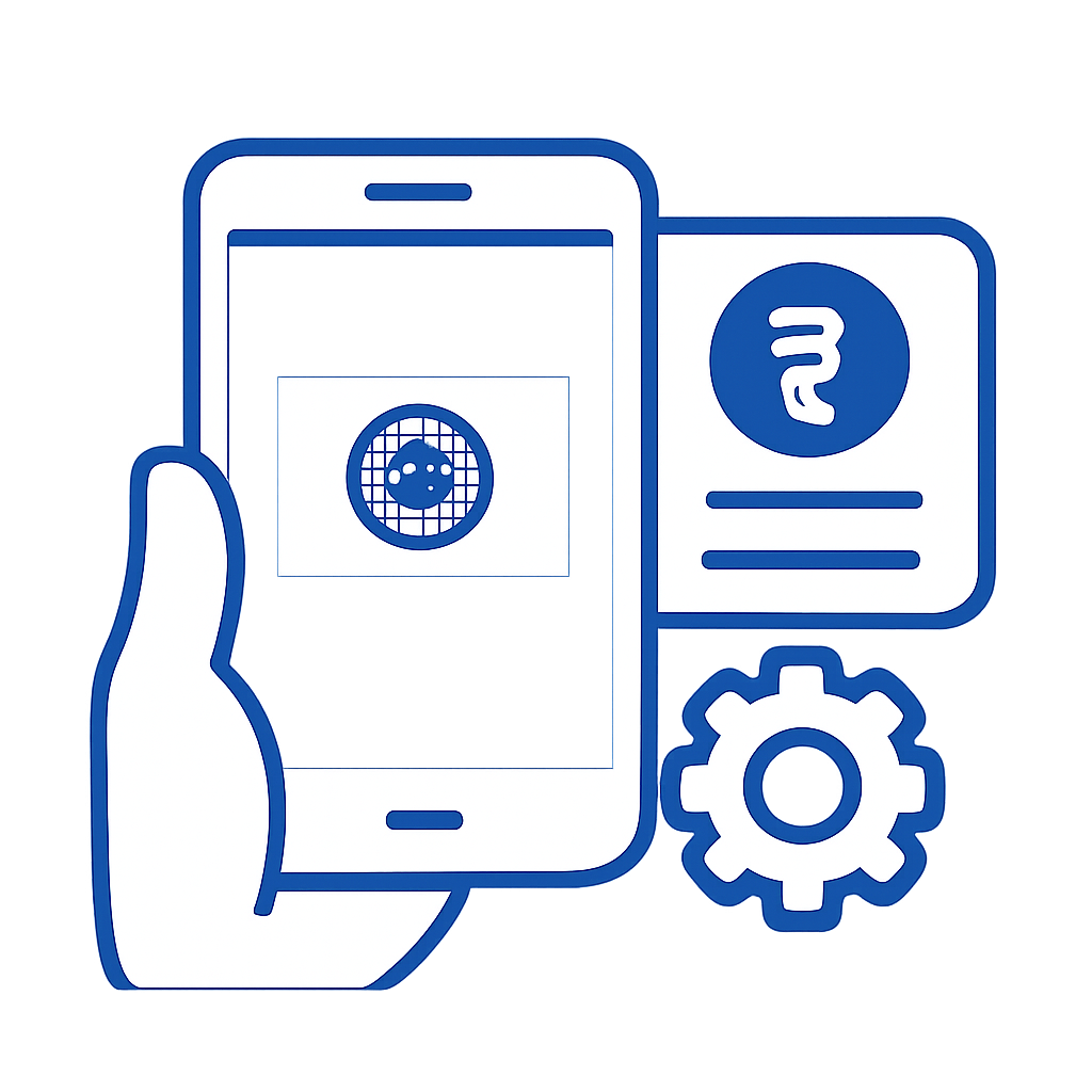 An icon symbolizing support for the Tiranga App Login process.