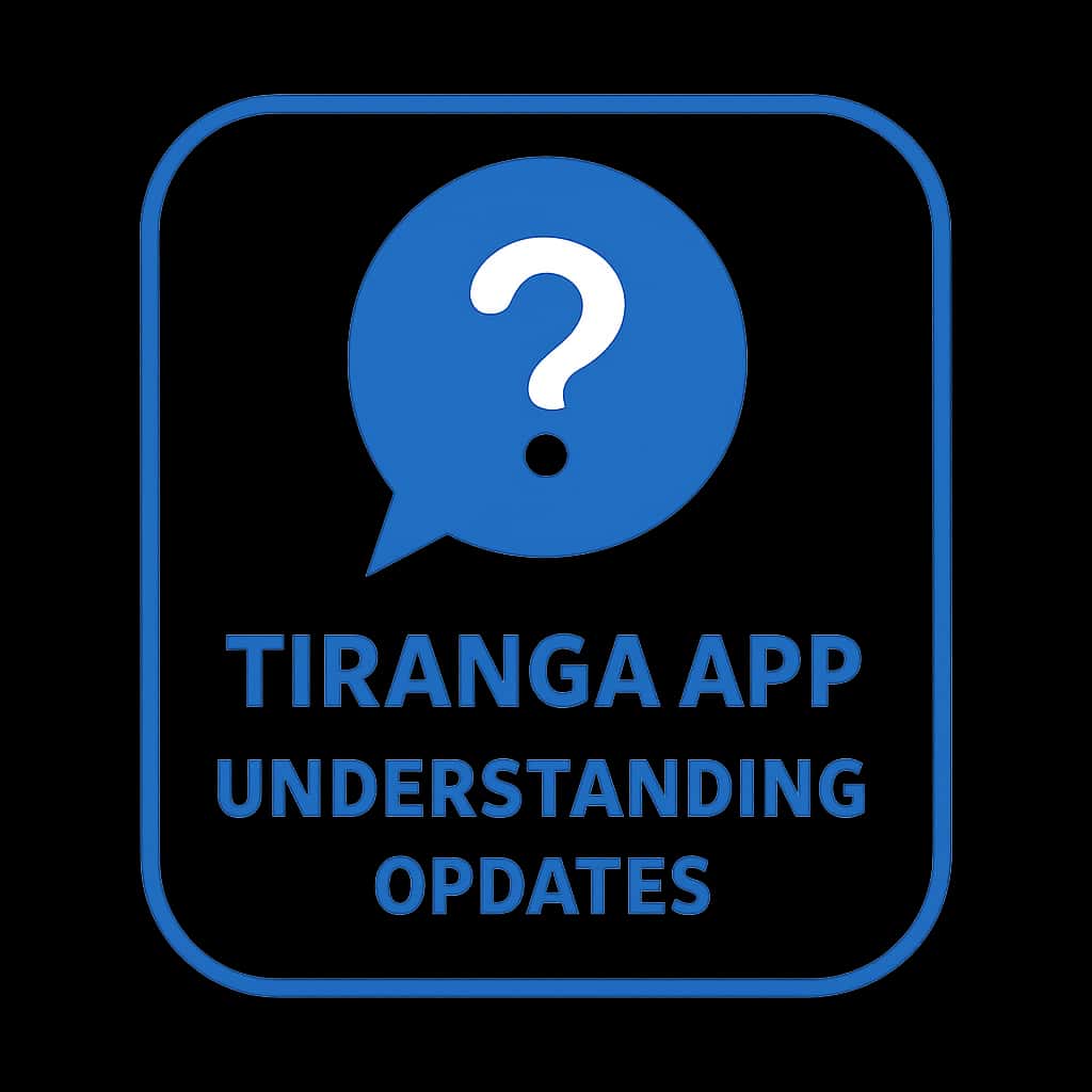 An icon representing the Tiranga App Updates